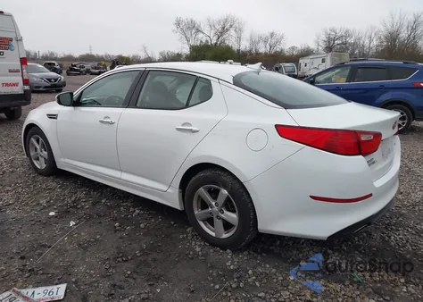 2015 Kia Optima Lx from USA, damaged, VIN 5XXGM4A73FG382019